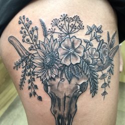 Walking Art Tattoos - Wild flowers