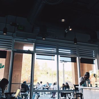 Coffee Code Espresso Bar - Inside looking out - Coffee & Tea Near Me - Fullerton, California Coffee Code Espresso Bar - Inside looking out - Coffee & Tea Near Me - Fullerton, California