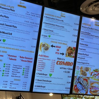 Habibi Grill - Menu as of 02.06.23 - Halal Near Me - La Mirada, California Habibi Grill - Menu as of 02.06.23 - Halal Near Me - La Mirada, California