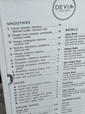 Devia Juice Bar at Midtown Garden by null