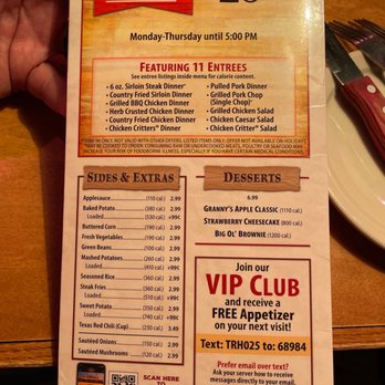 Texas Roadhouse - Early bird menu - Steakhouses Near Me - Taylors, South Carolina Texas Roadhouse - Early bird menu - Steakhouses Near Me - Taylors, South Carolina