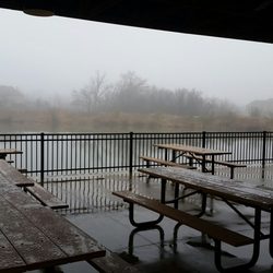 Lantana North Community Center - Pavilion overlooks nice pond