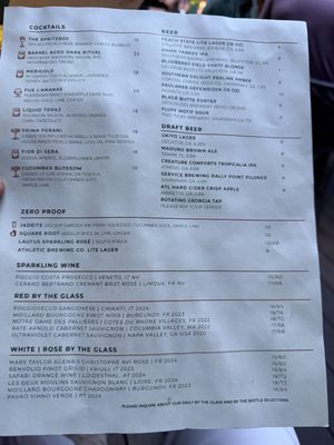 Menu photo 2 The Fitzroy Savannah, GA