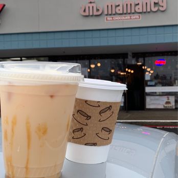 Mamancy Tea & Chocolate - Caramel Hot Chocolate and Iced Pumpkin Chai Latte - Chocolatiers & Shops Near Me - Beaverton, Oregon