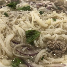 Rare beef and beef tripe bowl Rare beef and beef tripe bowl