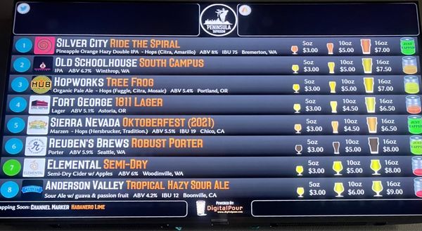 Menu photo 2 Peninsula Taproom Sequim, WA Menu photo 2 Peninsula Taproom Sequim, WA