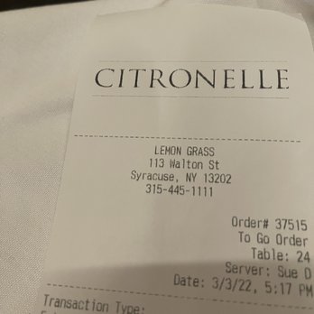 Lemon Grass - Thai Near Me - Syracuse, New York