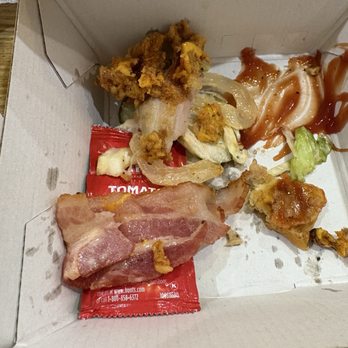 Chicken Bun Bun - Undercooked bacon - Chicken Wings Near Me - Alhambra, California