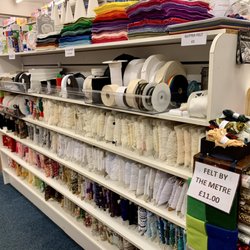 Our lace and trims selection.