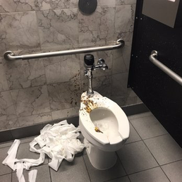 Mhm. Ladies room so nice! Theres a bathtub with curtains and a half empty bottle of baby shampoo too. hm. Mhm. Ladies room so nice! Theres a bathtub with curtains and a half empty bottle of baby shampoo too. hm.