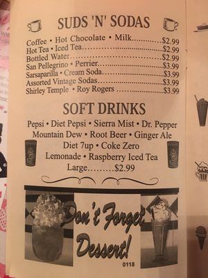 Menu photo 6 Gaslight Music Hall Tucson, AZ
