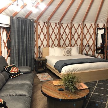 Escalante Yurts - Inside of Birch Yurt - Vacation Rentals Near Me - Escalante, Utah Escalante Yurts - Inside of Birch Yurt - Vacation Rentals Near Me - Escalante, Utah