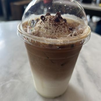 Semicolon Cafe - Tiramisu Latte (ICED) - Coffee & Tea Near Me - Jersey City, New Jersey Semicolon Cafe - Tiramisu Latte (ICED) - Coffee & Tea Near Me - Jersey City, New Jersey