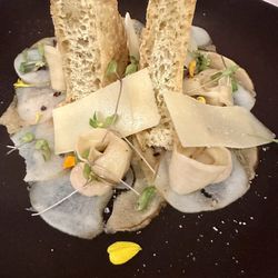 Calma Chicha - Fungui Porcini & Oyster Mushroom Carpaccio