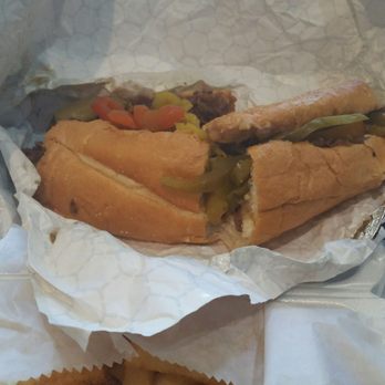 Gutbusters - Atlanta - #1  6in Steak philly with fries - Sandwiches Near Me - Atlanta, Georgia