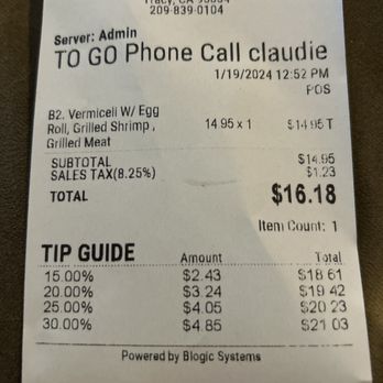 Pho Rice & Roll'd - Receipt for the grilled beef with vermicelli - Vietnamese Near Me - Tracy, California Pho Rice & Roll'd - Receipt for the grilled beef with vermicelli - Vietnamese Near Me - Tracy, California