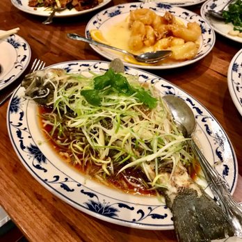 Great China - steamed whole black bass - fresh and delicious - Chinese Near Me - Berkeley, California Great China - steamed whole black bass - fresh and delicious - Chinese Near Me - Berkeley, California