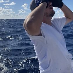 Hooked Up Sportfishing - After loosing a 6' Blue Marlin. Dang, almost there!