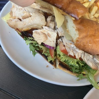 Roosevelt's - The turkey sandwich. The mustard was wonderful. - Gastropubs Near Me - Tulsa, Oklahoma