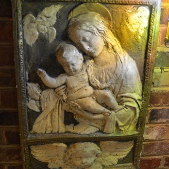 The Open Kitchen - Madonna and Child next to my talbe - Italian Near Me - Charlotte, North Carolina