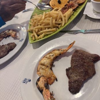 Restaurante Chefe Branco - Tiger prawns which were simply delicious and the Iberian black pork. - Seafood Near Me - Faro, 08 Restaurante Chefe Branco - Tiger prawns which were simply delicious and the Iberian black pork. - Seafood Near Me - Faro, 08