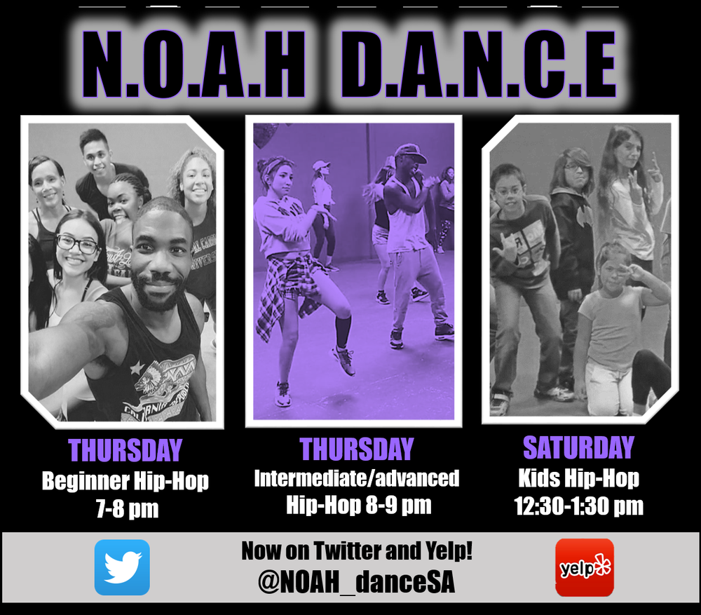 NOAH Dance: San Antonio Hip-Hop Class