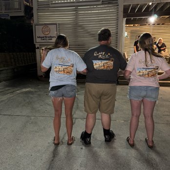 Daddy Mac's Beach Grille - Father's Day matching Daddy Mac's tshirts - Seafood Near Me - Surf City, North Carolina