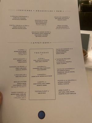 Menu photo 7 Cantina Contramar  Las Vegas, NV