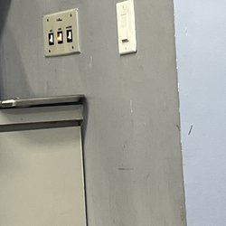 The area where they keep the dental equipment
