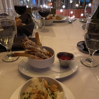 Ocean Prime - Garlic mash potatoes and truffle fries - Seafood Near Me - Denver, Colorado