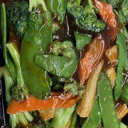 China Fun - 130. Sauteed Broccoli with Baby Corn and Snow Peas