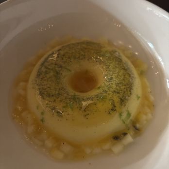 Olio e Più - Exotic panna cotta with pineapple and passion fruit - Pizza Near Me - Washington, DC, District of Columbia