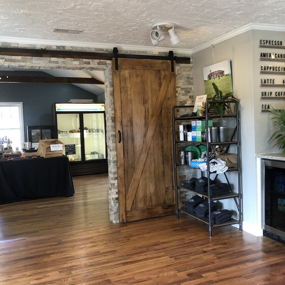 Crossroads 4 Coffee and Tea - Entrance area - Farmers Market Near Me - Simpsonville, South Carolina