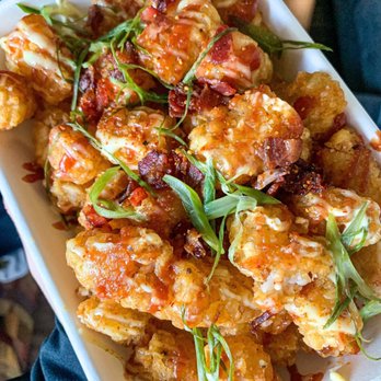 National on 17th - Okonomiyaki Tater Tots - Pubs Near Me - Calgary, Alberta National on 17th - Okonomiyaki Tater Tots - Pubs Near Me - Calgary, Alberta