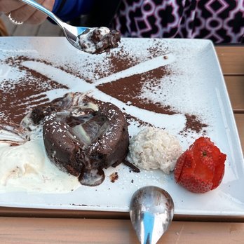 Fattoria E Mare - Chocolate Lava - Italian Near Me - Half Moon Bay, California Fattoria E Mare - Chocolate Lava - Italian Near Me - Half Moon Bay, California