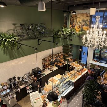 The French Guys - View from upstairs - Bakeries Near Me - Seattle, Washington