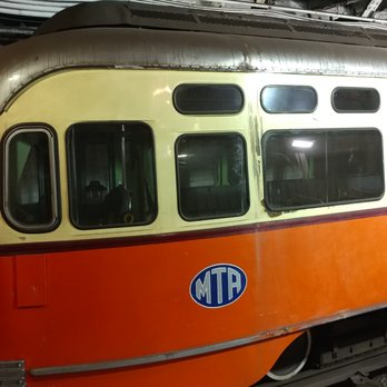 MBTA - Boylston Station - The old train that you can see at Boylston - Train Stations Near Me - Boston, Massachusetts