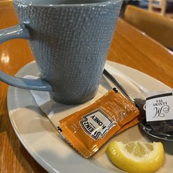 Crooked Tree Cafe - Tea. Wonderful presentation.