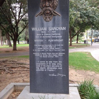 Courthouse Park - William Saroyan Memorial - Landmarks & Historical Buildings Near Me - Fresno, California