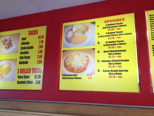 Menu photo 8 Rolando's Mexican Food Phoenix, AZ