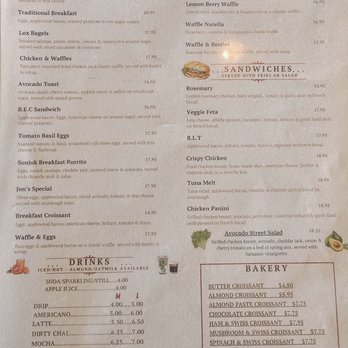 Cafe Los Feliz - Menu 2025 - Coffee & Tea Near Me - Los Angeles, California