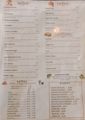 Menu photo 5 Cafe Los Feliz Los Angeles, CA