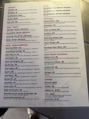 Menu photo 6 Steadfast Diner Mesa, AZ