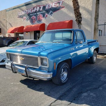 Wright Bet Auto Body - C10, complete paint job and restoration - Body Shops Near Me - Henderson, Nevada Wright Bet Auto Body - C10, complete paint job and restoration - Body Shops Near Me - Henderson, Nevada