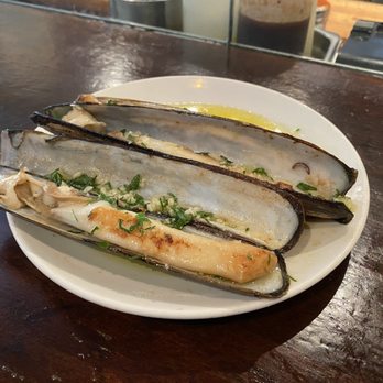 Casa Mono - Razor Clams a la Plancha - Spanish Near Me - New York, New York Casa Mono - Razor Clams a la Plancha - Spanish Near Me - New York, New York