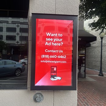 The Ad Giant - Wall mounted digital kiosk - Advertising Near Me The Ad Giant - Wall mounted digital kiosk - Advertising Near Me