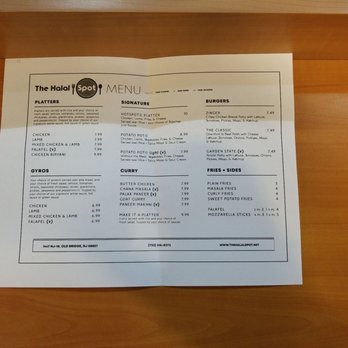 The Halal Spot - Grand opening menu - Halal Near Me - Old Bridge Township, New Jersey The Halal Spot - Grand opening menu - Halal Near Me - Old Bridge Township, New Jersey