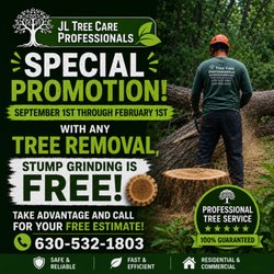 JL Tree Care Professional - Special promotion