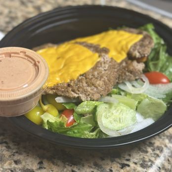 The Burger Joint & Brew - Turkey Burger Bowl - Halal Near Me - San Diego, California