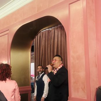 Elite Event: Pink Party at PostScript - Postscript - that's Jando with Tim the owner - Yelp Events Near Me - Houston, Texas